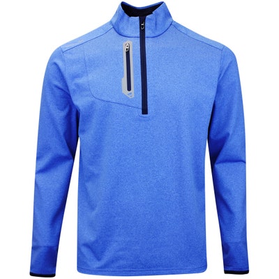 RLX Golf Pullover - Brushback Tech Jersey - Dockside Blue AW24