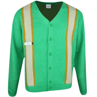 Students Golf Jumper - Ellis Mohair Cardigan - Green AW24