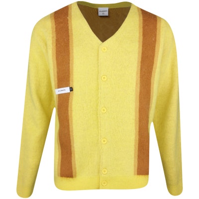 Students Golf Jumper - Ellis Mohair Cardigan - Mustard AW24
