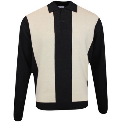 Students Golf Jumper - Harrison Sweater Polo - Black AW24