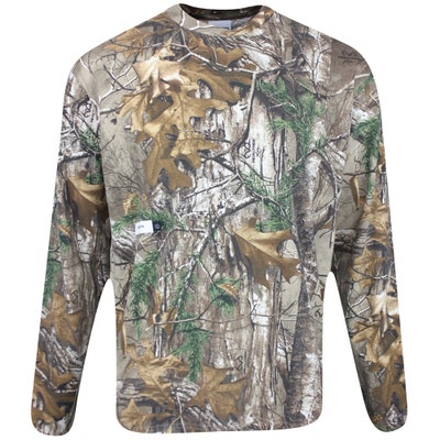 Students Golf T-Shirt - Maxis LS Tee - Realtree Camo AW24