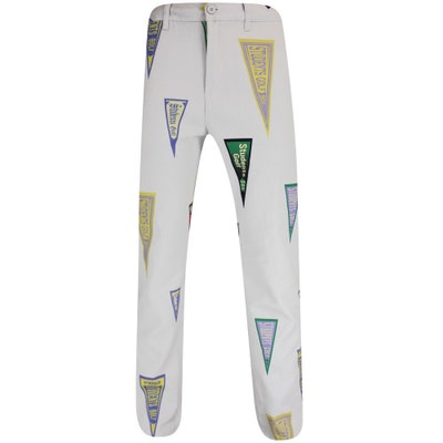 Students Golf Trousers - Westley Pennant Twill Pant - Grey AW24