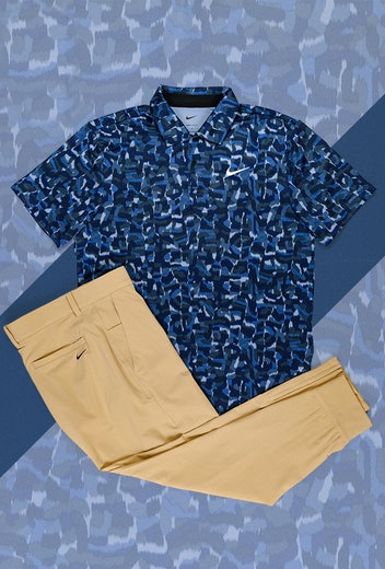 Tony Finau - PGA Championship Valhalla - Printed Nike Golf Polo 2024